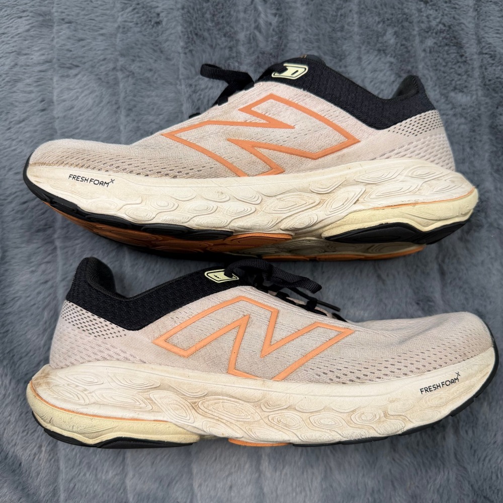 New Balance Fresh Foam X 860v13 Beige Black Orange Running Shoes W860I13 Women 9